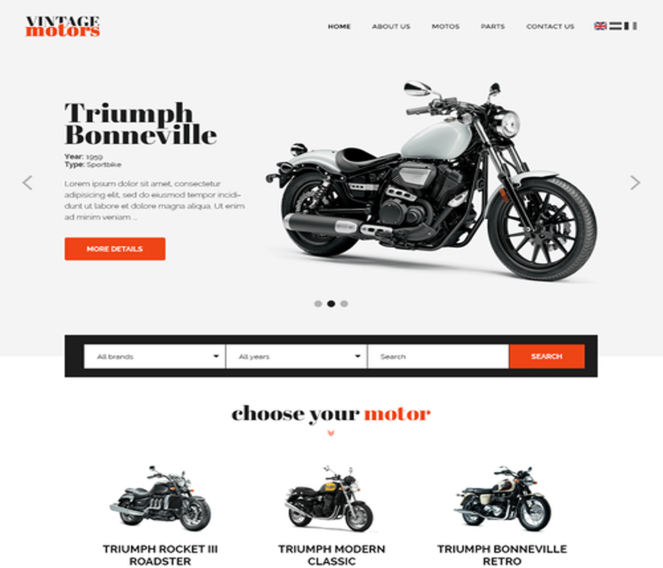 Best Motorcycle Website provider